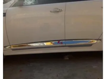 

2011-2015 for Kia K5 High quality ABS Chrome body side moldings side door decoration