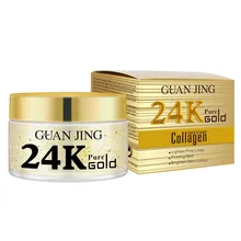 

24k Pure Gold Collagen Repair Anti-aging Face Creams Refreshing Moisturizing Brighten skin Hydrate Shrink pores Whitening cream