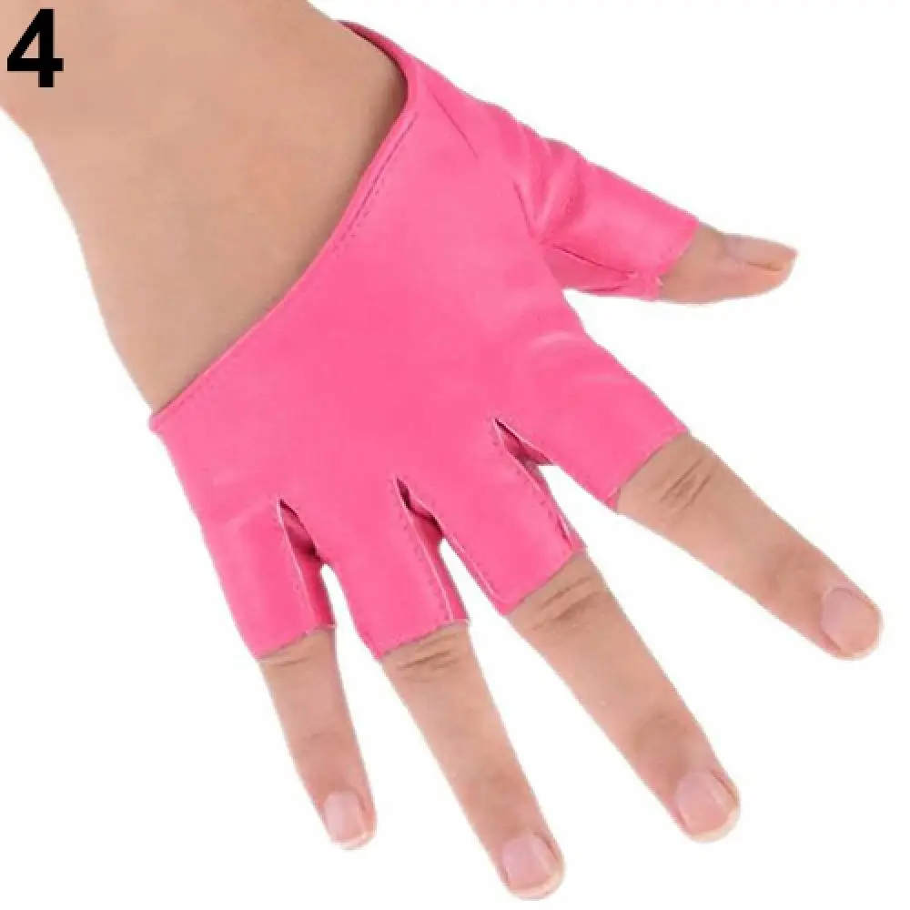 Dropshipping Fashion Sexy Women Girls Half Finger Fingerless Driving Dance Gloves Gifts