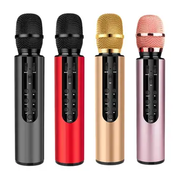 

Portable Professional Karaoke Wireless Bluetooth Microphone Player Singing Recorder Handheld Microfone Mic For iPhone Android