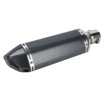 

Universal Motorcycle Exhaust Muffler Pipe with DB Killer Slip on Exhaust 38-51mm for Scooter, ATV