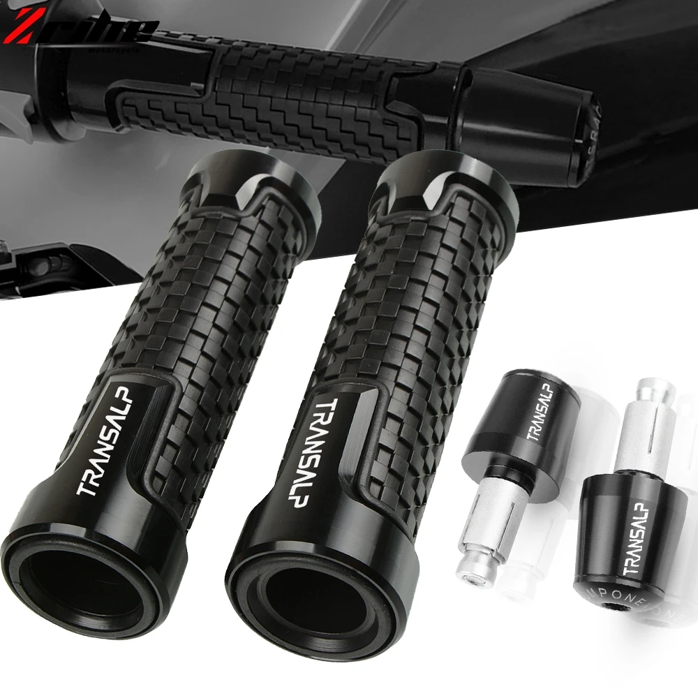 Per Honda Transalp 600 650 700 Xl700V Transalp Abs Xl 650 V1-V7 Xl650V 7/8 "22Mm Manopole Moto Manopole Estremità Manubrio Da Corsa