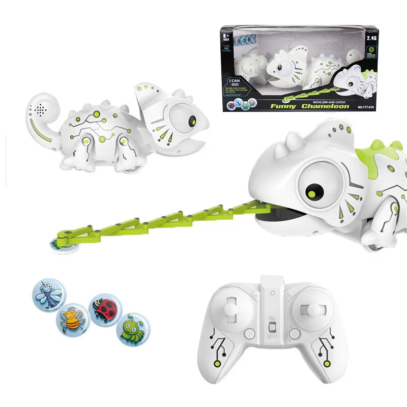 

Remote Control Toy Electric Children Douyin Celebrity Style Hot Selling Smart Electronic Pet Predation Chameleon