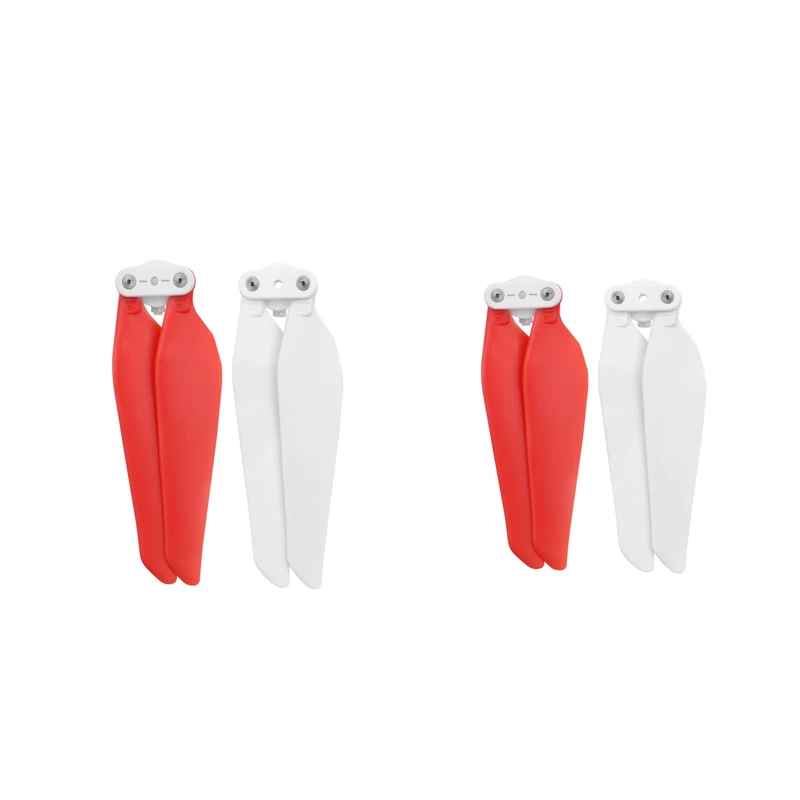 4PCS Red and White Быстросъемный складной пропеллер для квадрокоптера FIMI X8 SE RC - Цвет: 4PCS Red and White