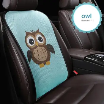 

Car Seat Cover Protector Cartoon Printed Front Seat Backrest Cushion Pad Mat Auto Front Interior Styling