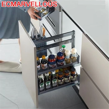 

Para Armario Cocina Organizador Keuken Organizer Kuchnia Cucina Stainless Steel Rack Cozinha Kitchen Cabinet Storage Basket