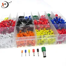 2120pcs/lot Insulated Cord Pin End Terminal Ferrules Kit Set Wire Copper Crimp Connector Free Shipping