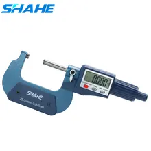 Micromètre numérique 25 50mm, 0.001mm, outils de mesure précis, micromètre de bonne qualité