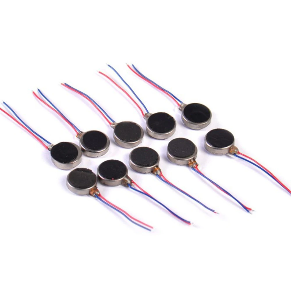 10Pcs Dc3-5V Micro Dc Motore Di Vibrazione 1020/1027/1030/1034 Per Per Il Telefono Della Moneta Motore Piatto