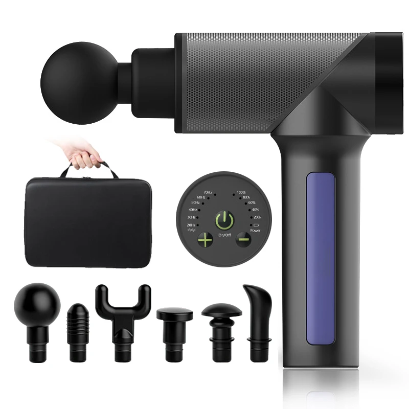 

Mini Massage Gun Percussion Massager Muscle Vibrating Electronic Therapy Fascia Gun Body Relaxing Muscle Pain Relief stimulator