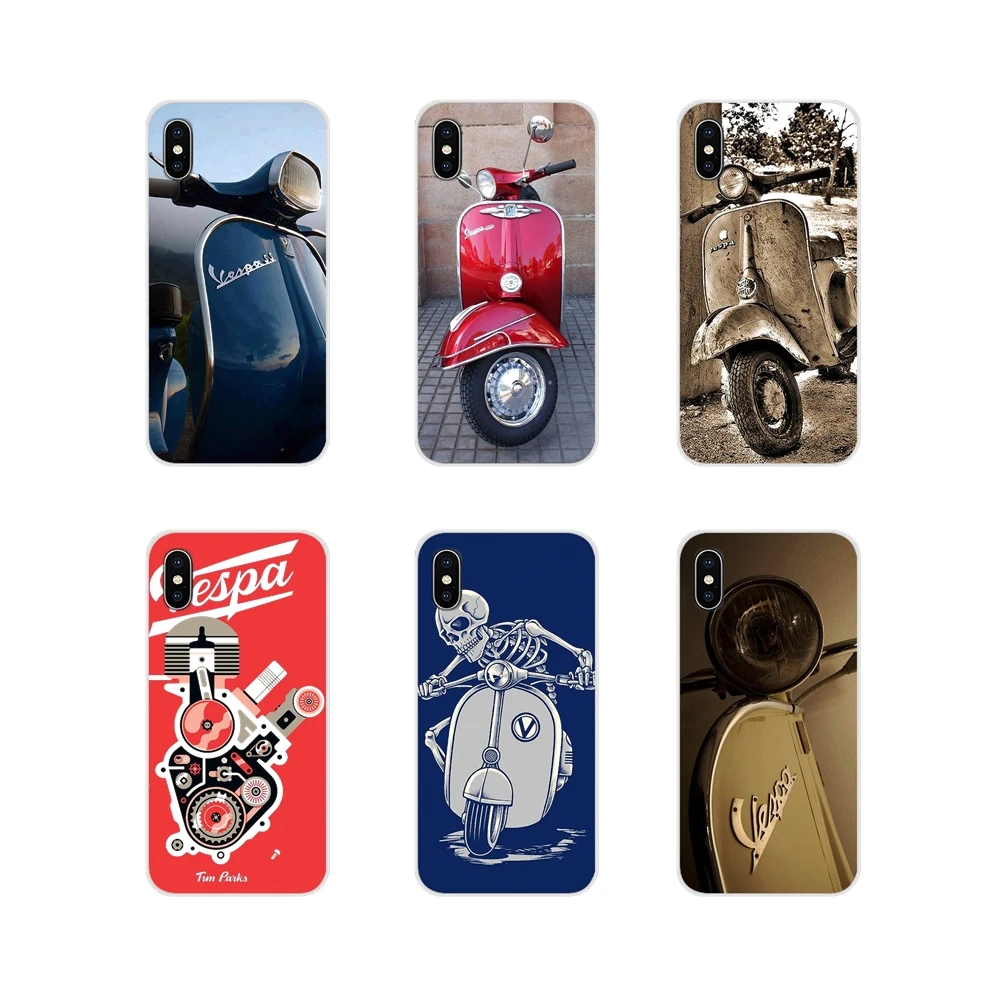 Модные аксессуары vespa для скутера чехлы телефонов Huawei Mate Honor 5X 6X 7 7A 7C 8 9 10 8C 8X 20 30 Lite