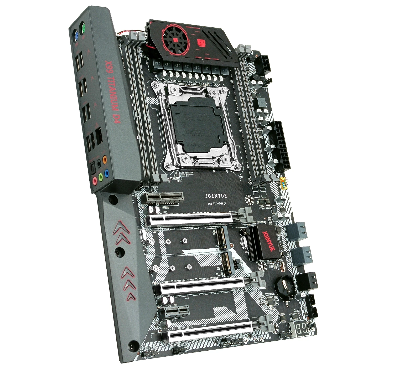 most powerful motherboard JGINYUE X99 Motherboard Xeon Kit With E5 2660 V4 CPU LAG 2011-3 DDR4 64GB=4x16GB 2133MHz RAM Memory NVME SATA M.2 Four Channel best motherboard 