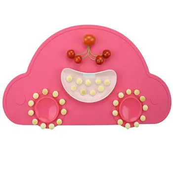 

Children Non-slip Table Bowl Protection Pad Creative Waterproof Non-toxic Placemat Table Dish Mat Trolley Sucker Insulation Mat