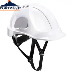 Portwest – casque de sécurité en ABS ventilé, pour le travail et la Construction, avec protection CE ANSI, réglable, pour hommes, PS55 