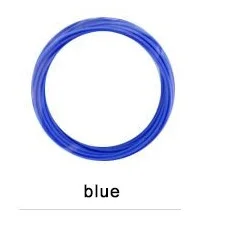 PLA 10M Blue PLA 1,75 мм 10 метров Принтер Нити печатные материалы пластик для 3d ручки экструдер аксессуары части прозрачный белый дерево - Цвет: PLA 10M Blue