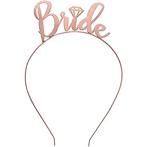 head band Розовое золото, для невесты, чтобы быть, кольцо, воздушные шары, для свадьбы, для свадьбы, фольгированные шары, девичник, вечерние украшения - Цвет: head band