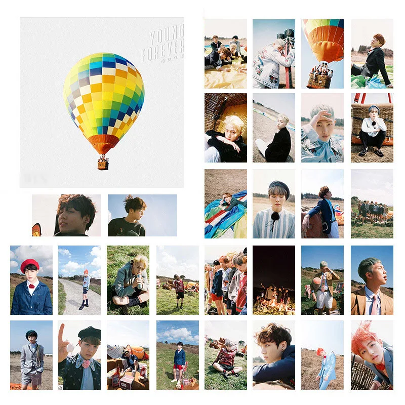 30 шт./компл. Kpop Bangtan Boys карта души Persona Love Yourself крылья Ен навсегда ЛОМО карта Фотокарта JIMIN SUGA Юнга Кук - Цвет: 5