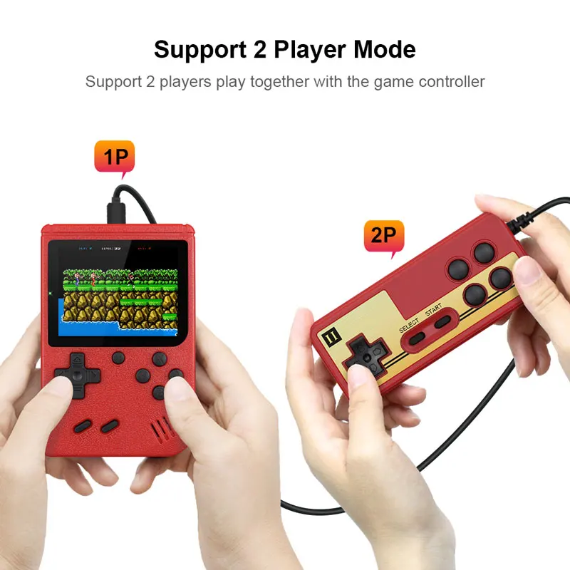 Retro Portable Mini Handheld Game Console 1020mAh Battery 3.0 Inch Color LCD Kids Color Game Player Built-in 400 games Retro Portable Mini Handheld Game Console 1020mAh Battery 3.0 Inch Color LCD Kids Color Game Player Built-in 400 games
