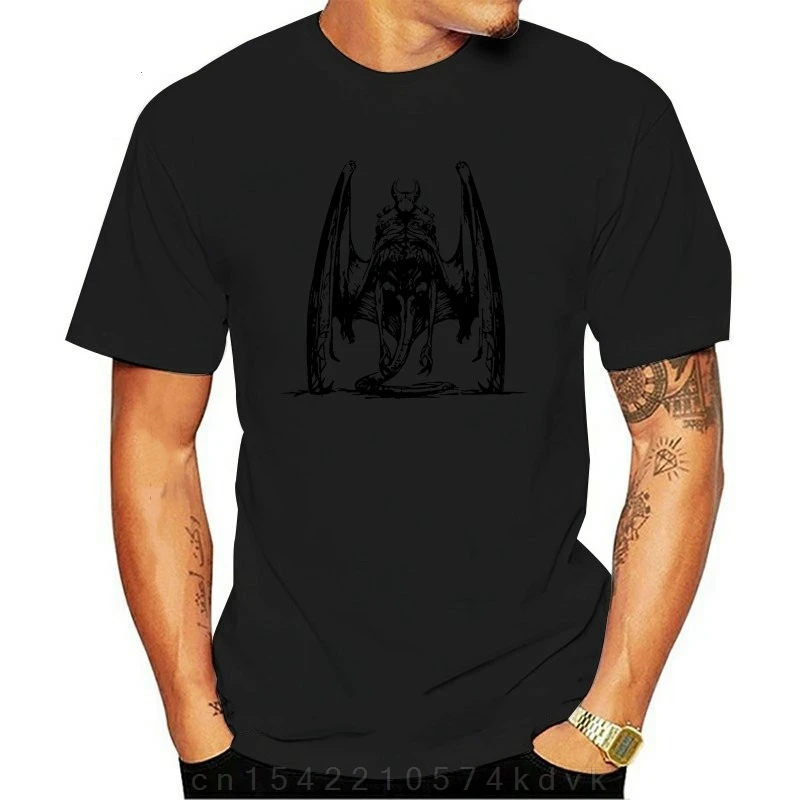 Camicie Da Notte H.P. Lovecraft Eldritch Horror Maglietta Da Uomo (Disponibile Per Donna) Bianca