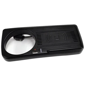 

15W Car Qi Wireless Charger for 5 Series 525Li 530I F10 F18 Phone Fast Charging Holder Console Panel Module 2012-2017