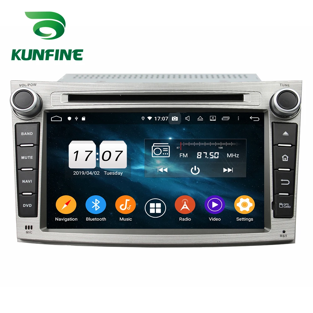 Best Android 9.0 Octa Core 4GB RAM 64GB ROM Car DVD GPS Multimedia Player Car Stereo for Subaru Legacy outback 2009-2012 Radio 3