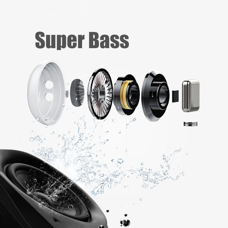 99.9% Same Rename Super Copy Wireless Earphones Smart Light Sensor Bluetooth 5.0 Earbuds Pops-up Wireless Charger Headsets