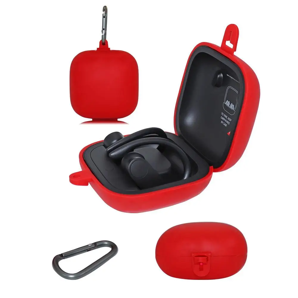 

Portable Shockproof Soft Silicone Protective Case Cover DustProof Shell for Powerbeats Pro Easy To Install