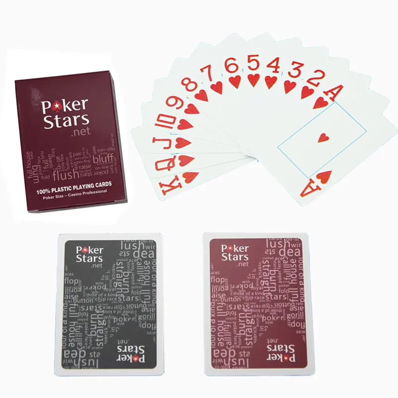 Texas Holdem Marked poker cheating card identified by special contact lens Magic Playing Card Poker Stars cheat in board game