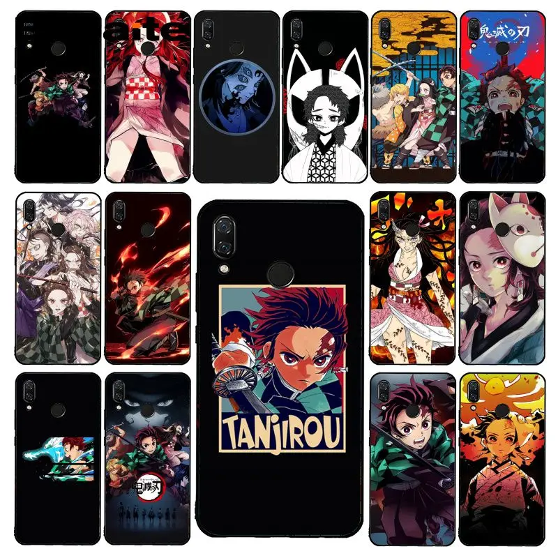 Babaite Anime Demon Slayer Kimetsu no Yaiba Phone Case for Xiaomi Redmi8 4X 6A S2 Go Redmi 5 5Plus Note4 5 7 Note8Pro