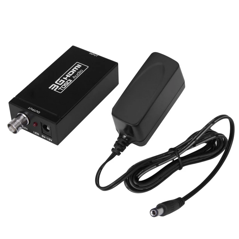 Портативный 3g конвертер HDMI в SDI/HD-SDI/3G-SDI адаптер и штекер