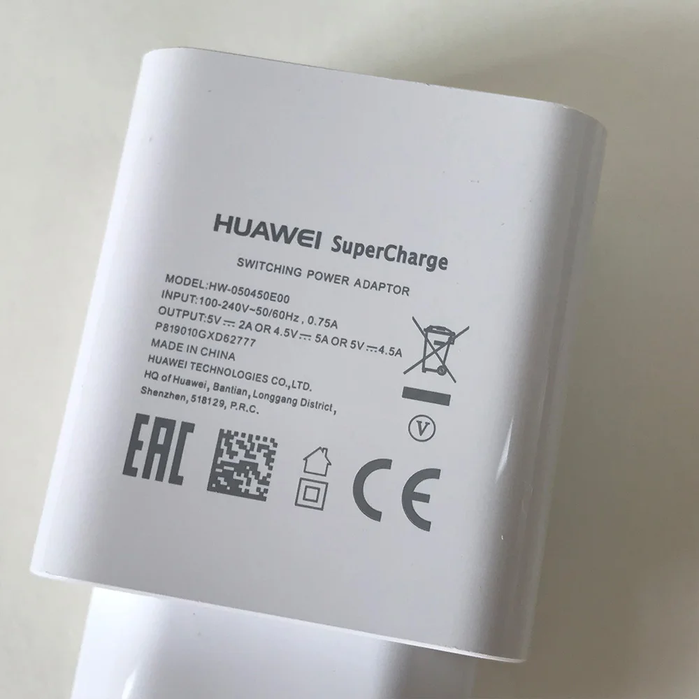 HUAWEI Supercharge USB быстрое зарядное устройство США ЕС Великобритания вилка дорожный настенный адаптер 5 в 4.5A 4,5 в 5A Зарядка для P10 P20 P30 Pro mate 9 10 20