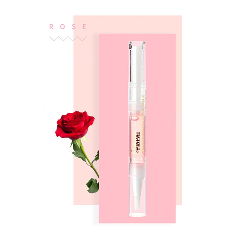 rose Новое Масло для кутикулы, питательная ручка для ногтей, увлажняющая влажная обработка ногтей, защитные инструменты для макияжа SCI88 - Цвет: rose