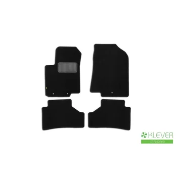 

Floor mats Klever standard Hyundai Solaris 2011-2016, cotton, gray,