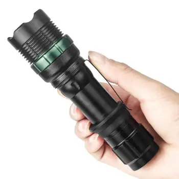 

Tactical Outdoor Camping 3 Model LED Flashlight Aluminum Alloy Strong Light Chargeable Flashlight Lighting