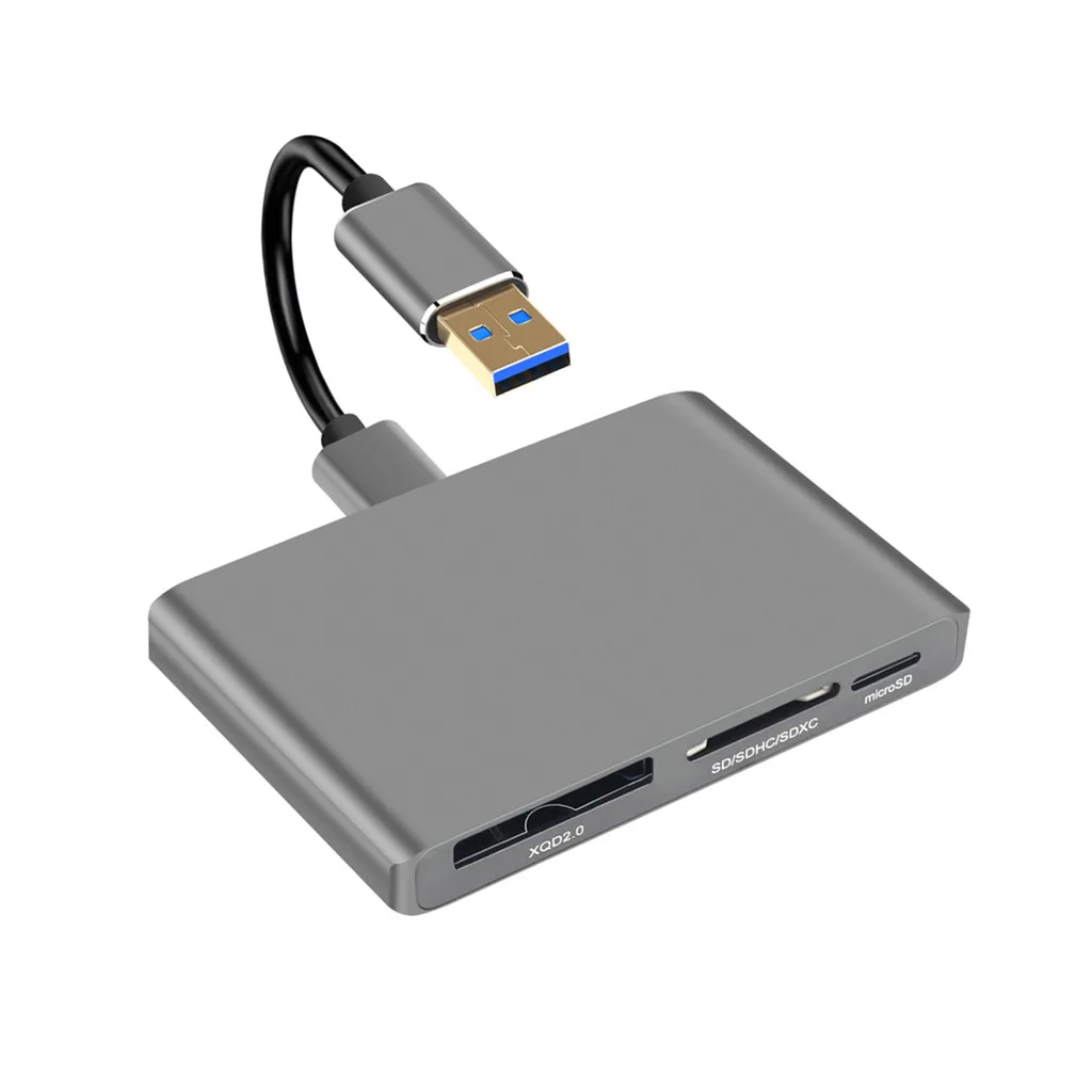 1 х кардридер концентратор для USB 3,0 концентратор тип-c до 4 к x 2 к HDMI зарядный кардридер адаптер для Pro для Windows XP, система MacOS