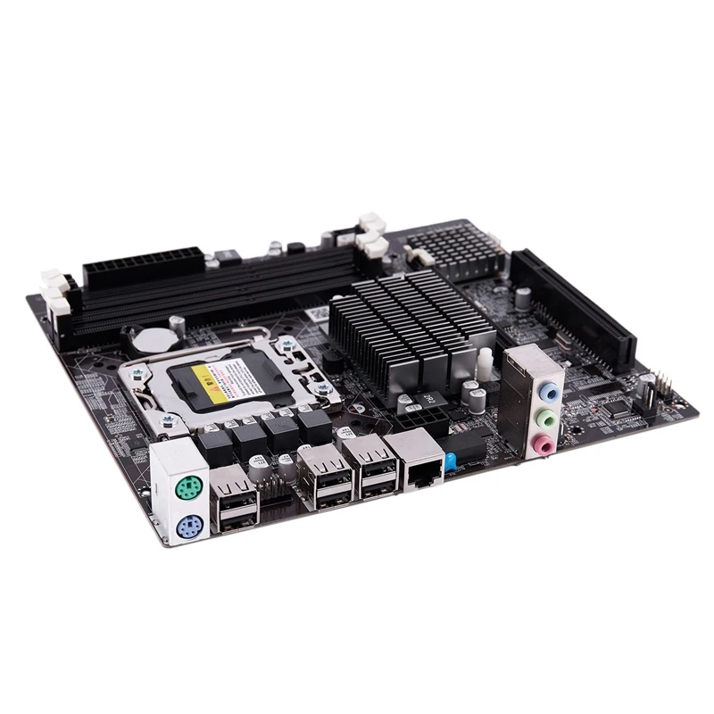 X58F LGA1366 настольный компьютер материнская плата с жесткими дисками SATA 3,0/2,0 USB 2,0 DDR3 1600 ГБ, 64 ГБ, 2 канала материнская плата для Intel