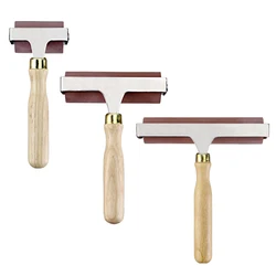 Heavy Duty Soft Rubber Brayer Roller, Ink Applicator Roller, Brush Art Craft for Printing Oil Painting Wallpaper Tool