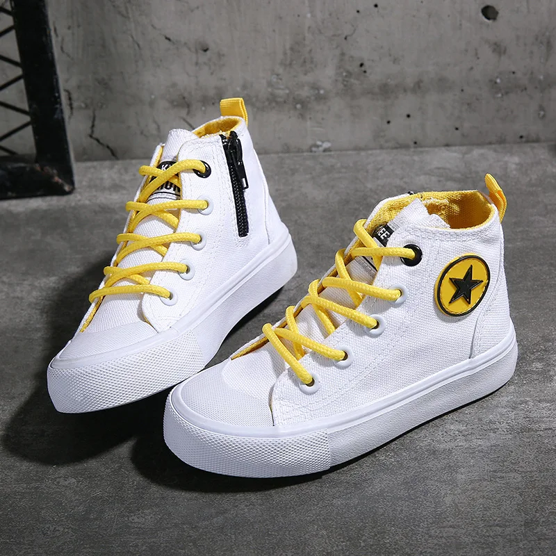 2020 Spring Fashion Kids Sneakers Girls Sneakers Boys Shoes Kids Canvas Shoes Size 25-38 Children Shoes