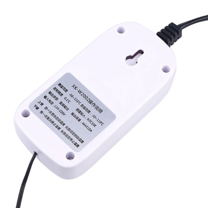 BMBY-цифровой регулятор температуры Ac110-220V Термостат Регулятор-50~ 110C микрокомпьютер розетка ЕС вилка