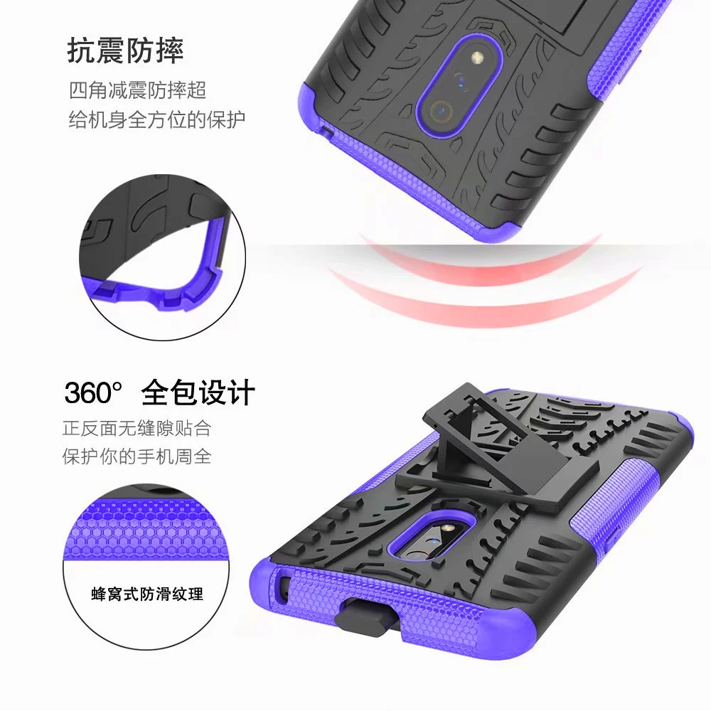 Для OPPO Realme X K3 3 3Pro чехол жесткий пластиковый мягкий силиконовый гибридный бронированная подставка PC+ TPU чехол для OPPO Realme 3 3Pro C2 A1K чехол