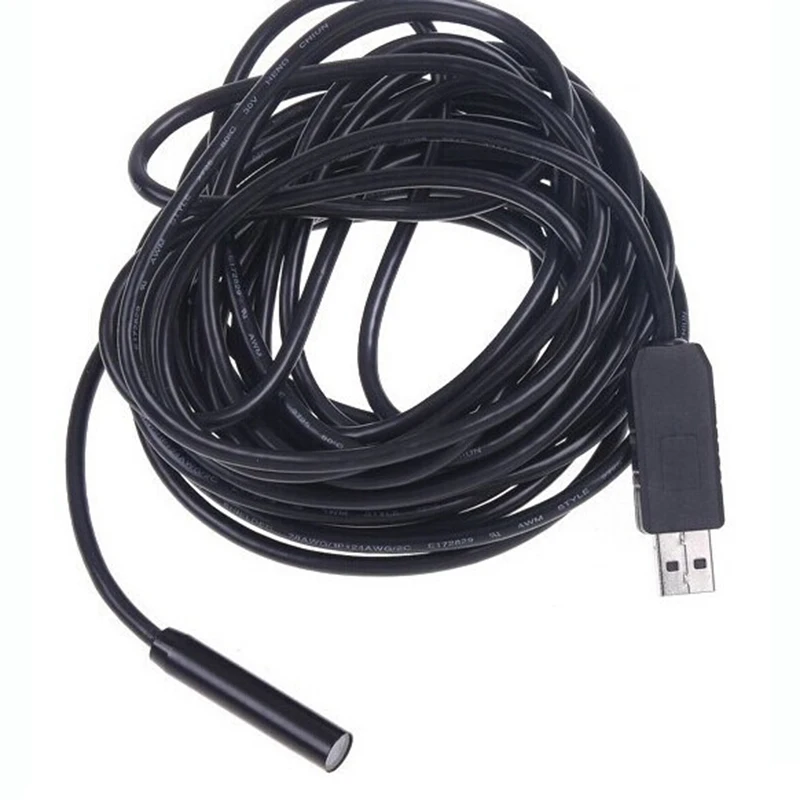 GTBL 10 мм водонепроницаемый промышленный эндоскоп USB эндоскоп промышленный эндоскоп