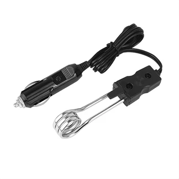 

Portable 12/24V Car Immersion Heater Low Power Consumption Durable Auto Electric Tea Coffee Water Heater