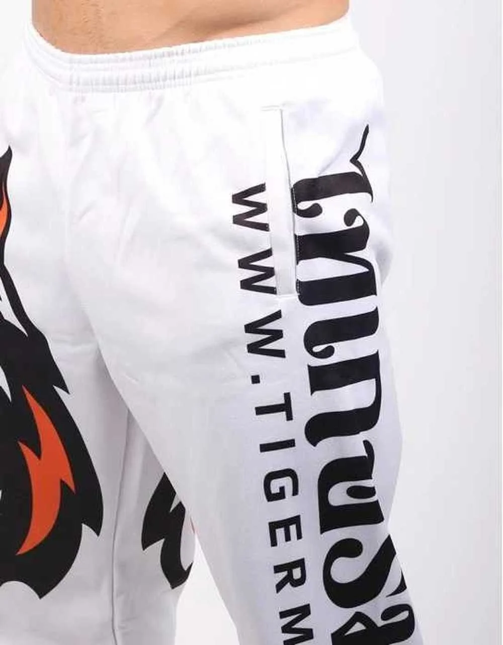Мужские спортивные штаны для бокса Tigter Muay Thai свободные большого размера бега