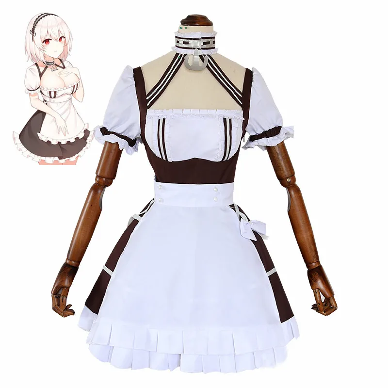 Sirius Azur Lane Косплэй костюм HMS платье горничной фартук костюмы на Хэллоуин для Для