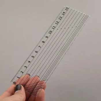 

dophee 1Pcs 15cm 30cm Patchwork Ruler Seam Sewing Foot Wear Foot Multi-purpose Diy Handmade Diy Essential Dedicated Patchwork