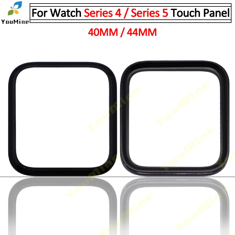2 в 1 lcd переднее стекло с OCA клеем для Apple Watch Series 4 5 S4 S5 44 мм 40 ММ сменная внешняя панель сенсорного экрана