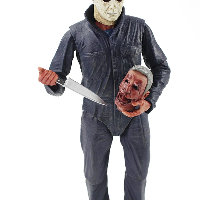 19 см NECA Хэллоуин конечная Майкл Майерс фигурки BJD модель игрушки подарки для детей