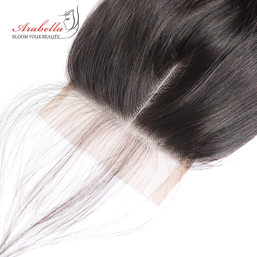 Перуанские объемные волнистые волосы 4*4, кружевная застежка, свободные/Средние/три части, волосы remy для наращивания, натуральный цвет, Арабелла, предварительно выщипанные
