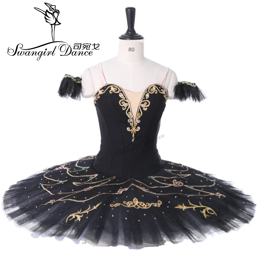 black swan professional tutu women competiton ballet stage costume tutu performance costume BT9295