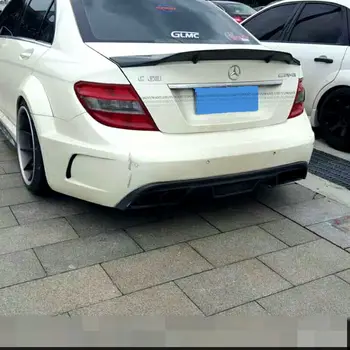 

For Mercedes Benz W204 Spoiler 2008-2014 C-class C180 C200L C63 Spoiler High Quality Carbon Fiber Car Rear Trunk Wing Spoiler